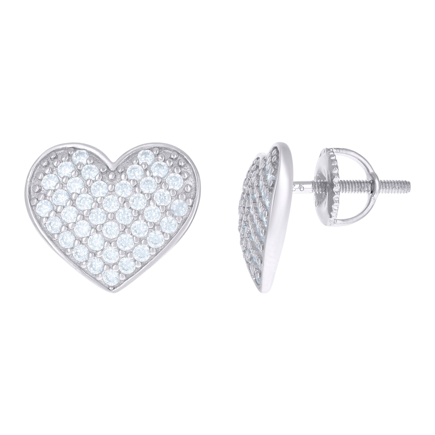 925-Micro Pave Cz Earring