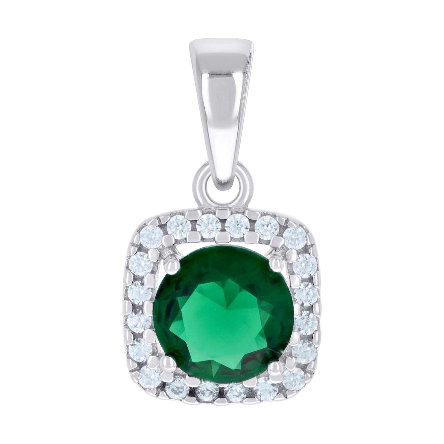925 Sterling Silver Cz Pendant