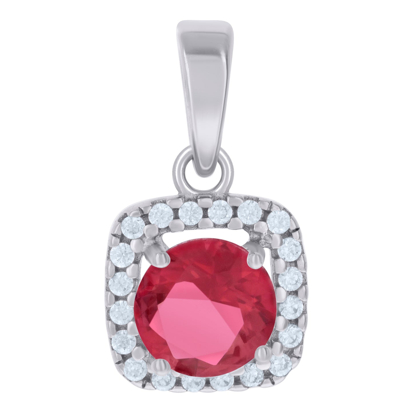 925 Sterling Silver Cz Pendant