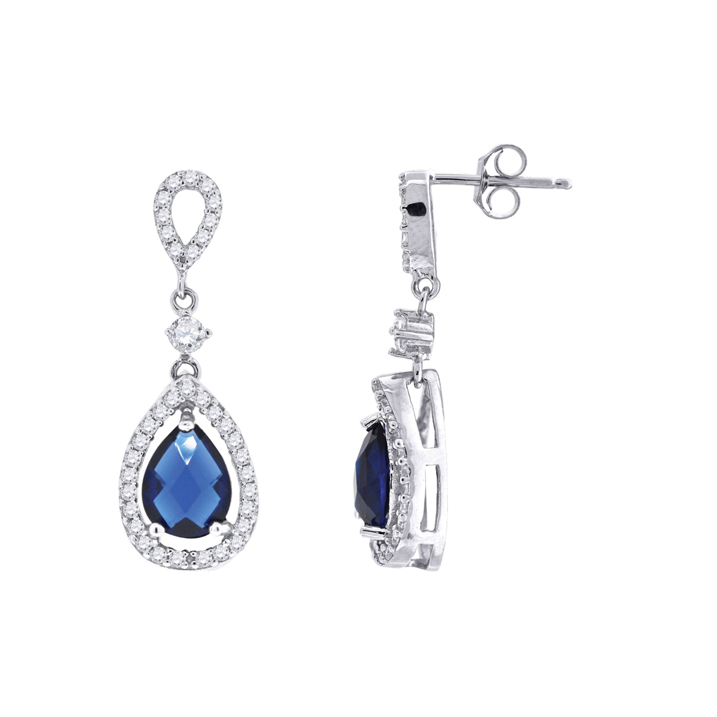 925-Fancy Cz Earrings