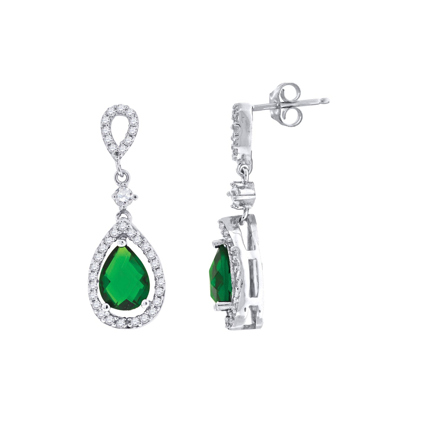 925-Fancy Cz Earrings