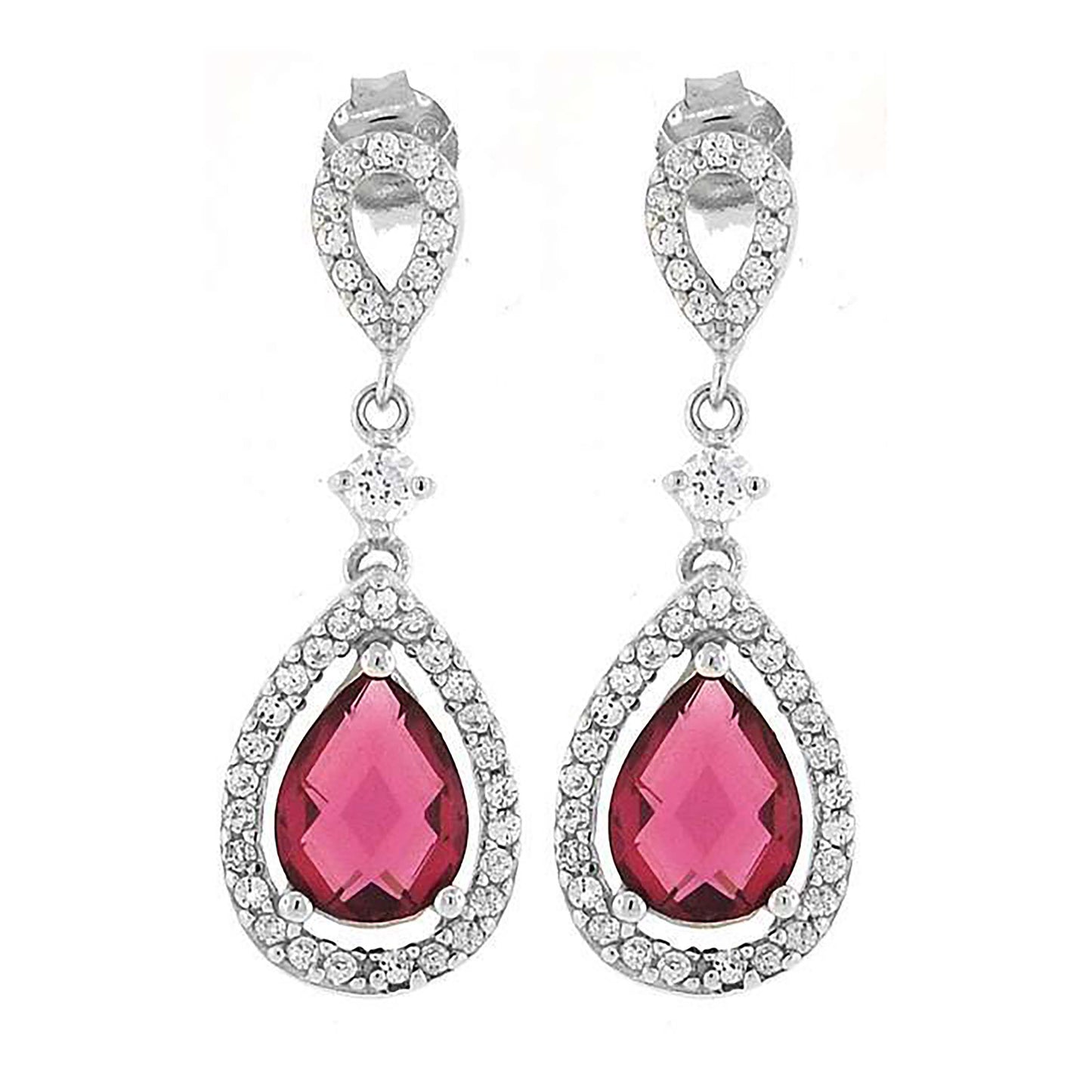 925-Fancy Cz Earrings
