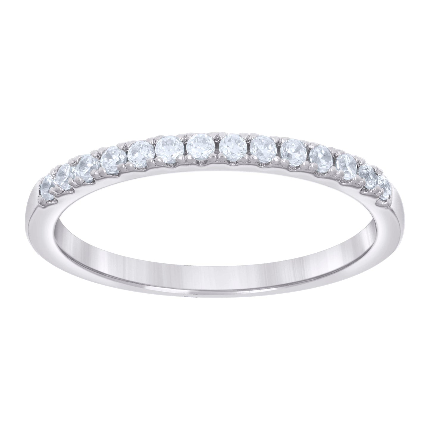 925 Sterling Silver Cz Ring S5