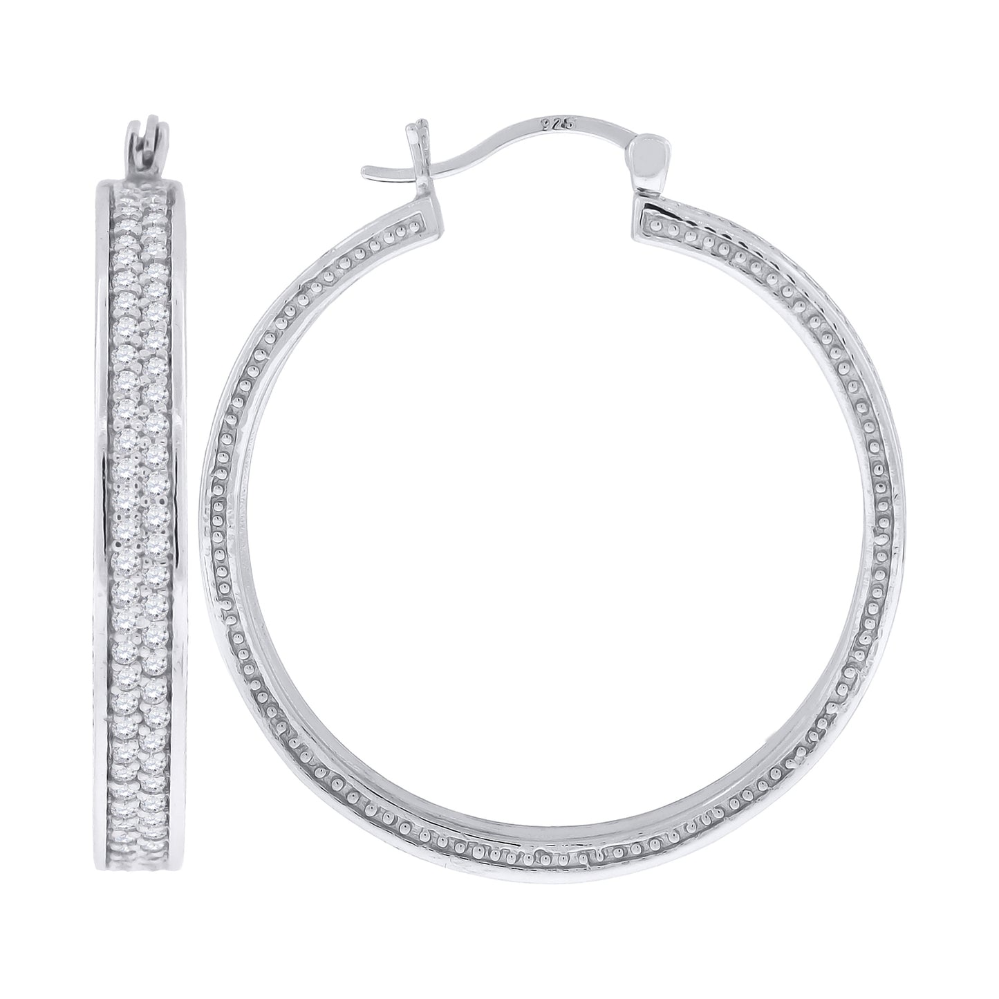 925 Micro-Pave Earring