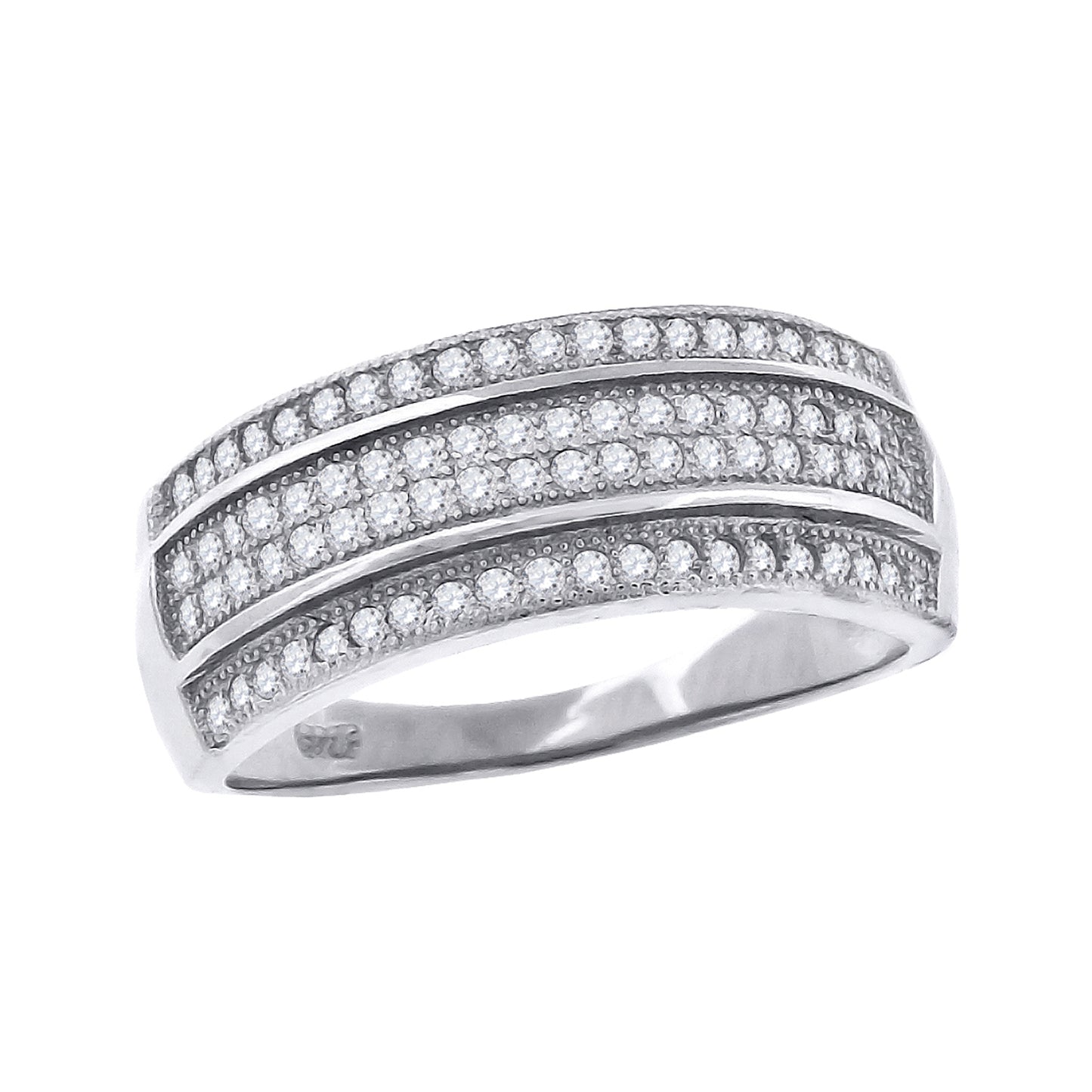 925 Micro-Pave Ring-Sz7