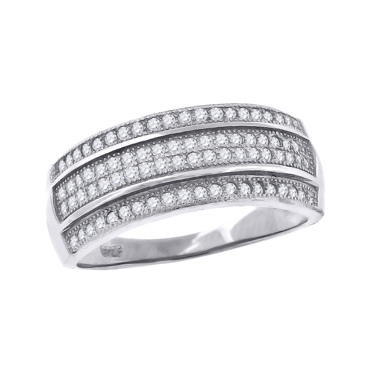 925 Micro-Pave Ring-Sz7