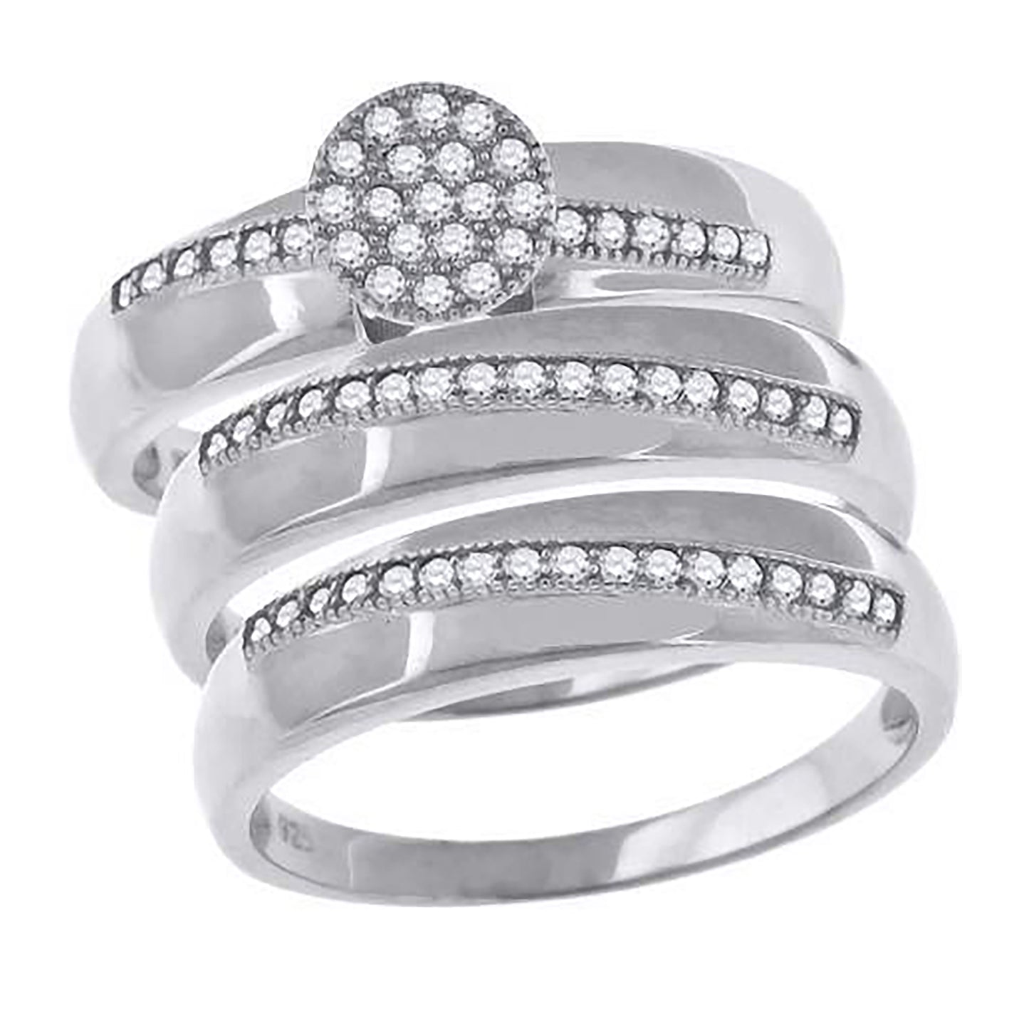 925 Micro-Pave Ring-Sz7