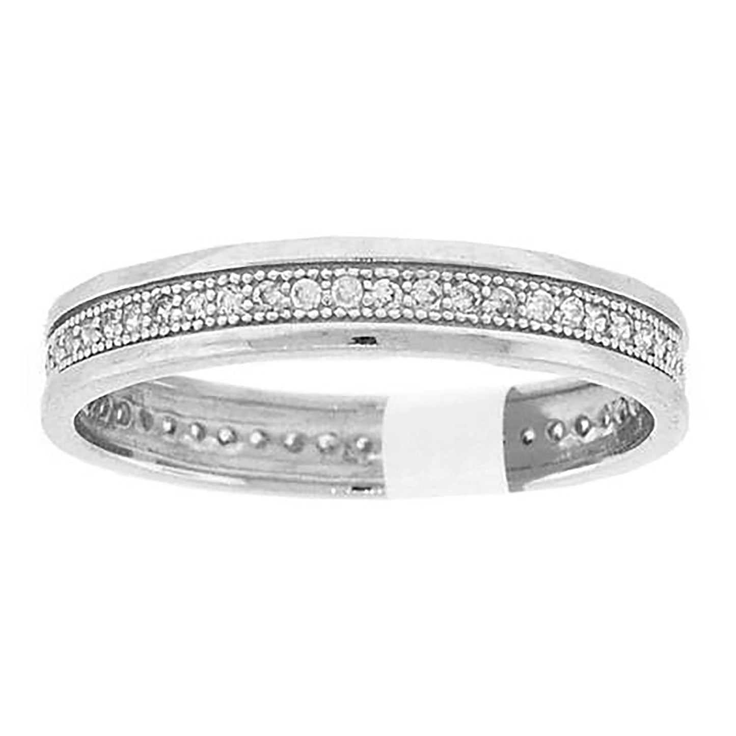 925 Micro-Pave Ring-Sz6