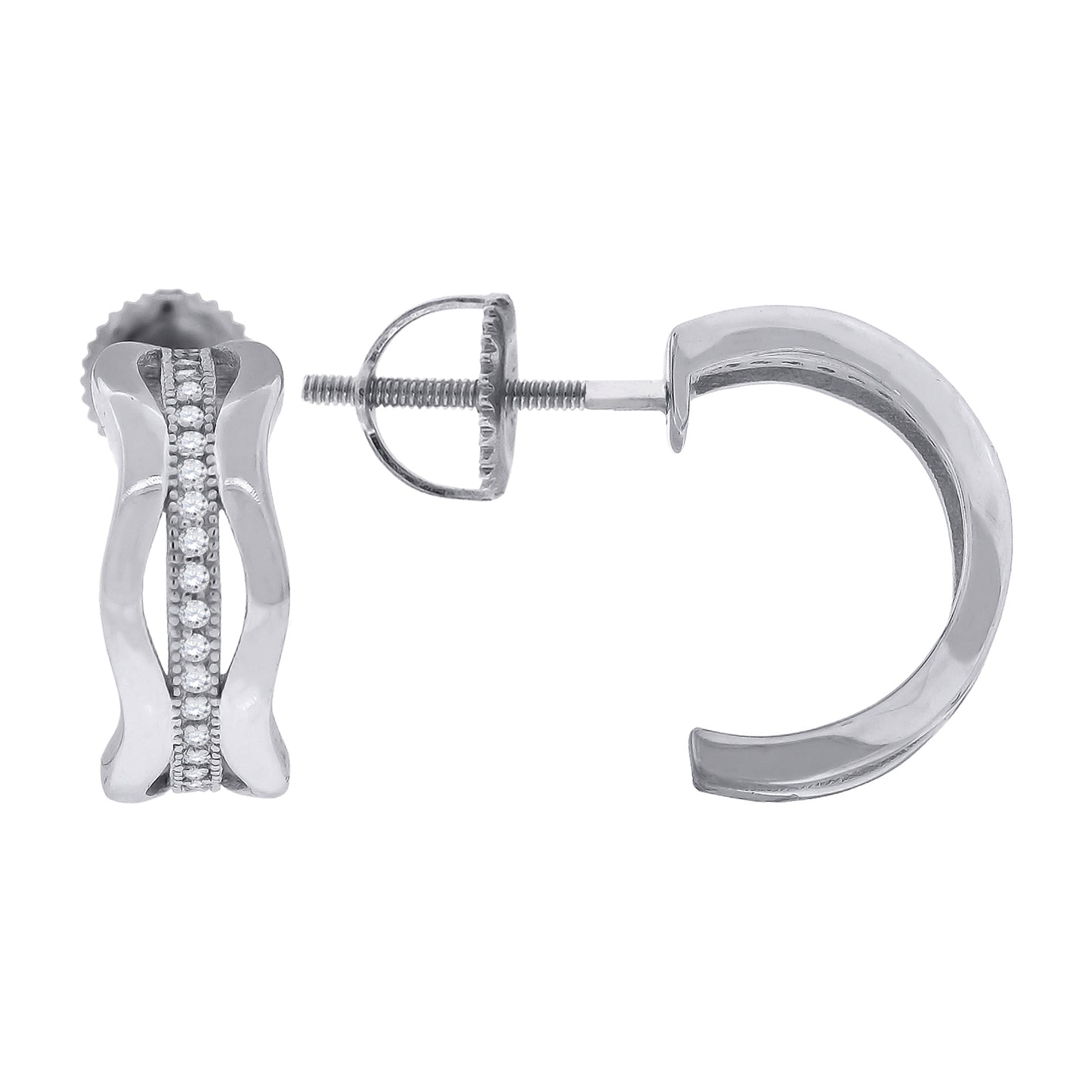 925 Micro-Pave Earring