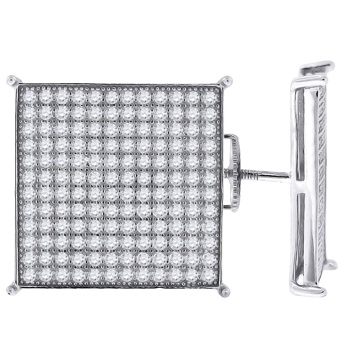 925 White-Cz Earrings