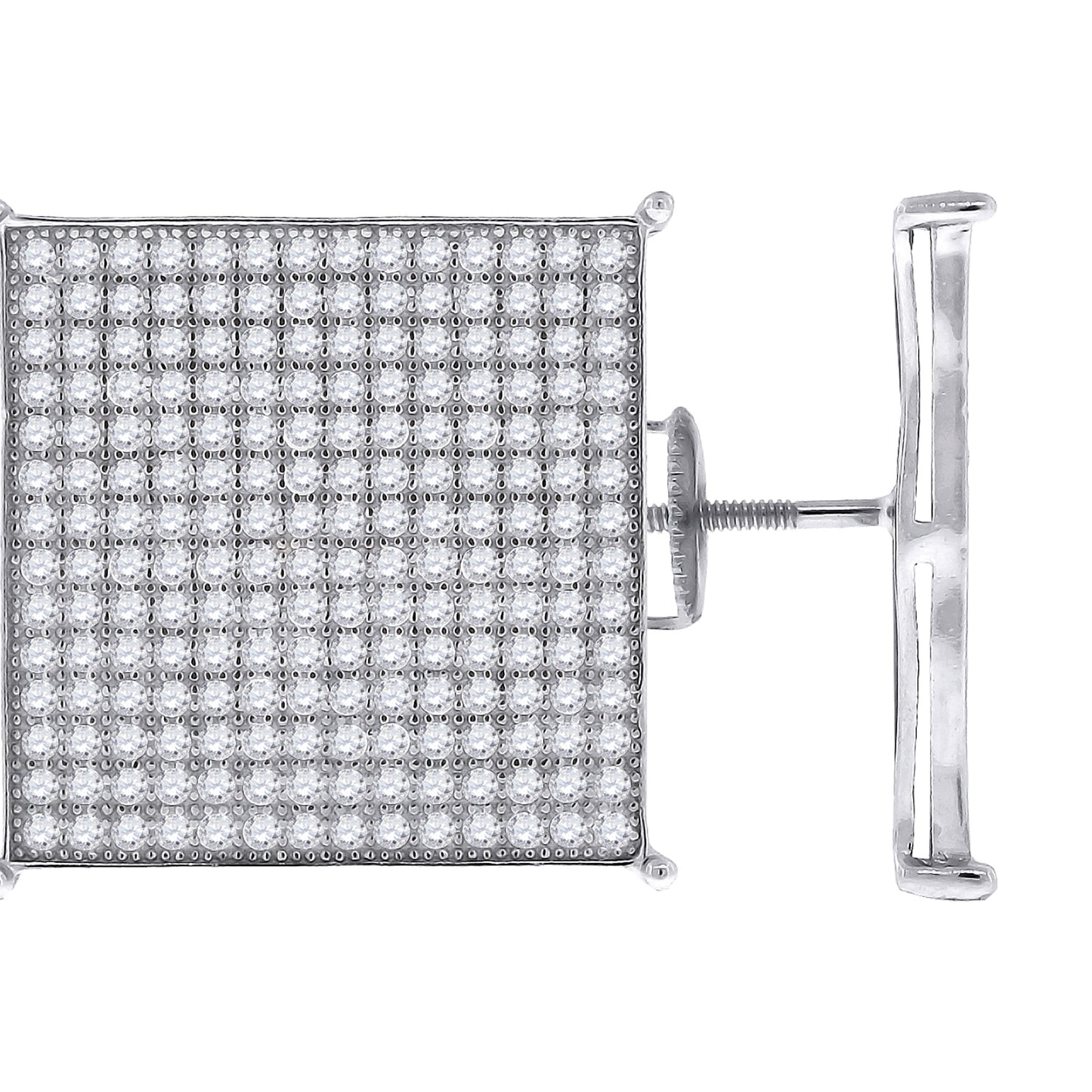 925 White-Cz Earrings