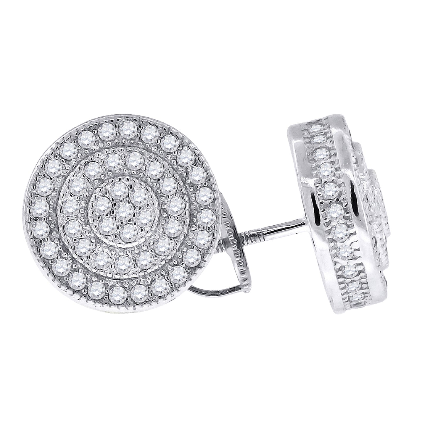 925 White-Cz Earrings