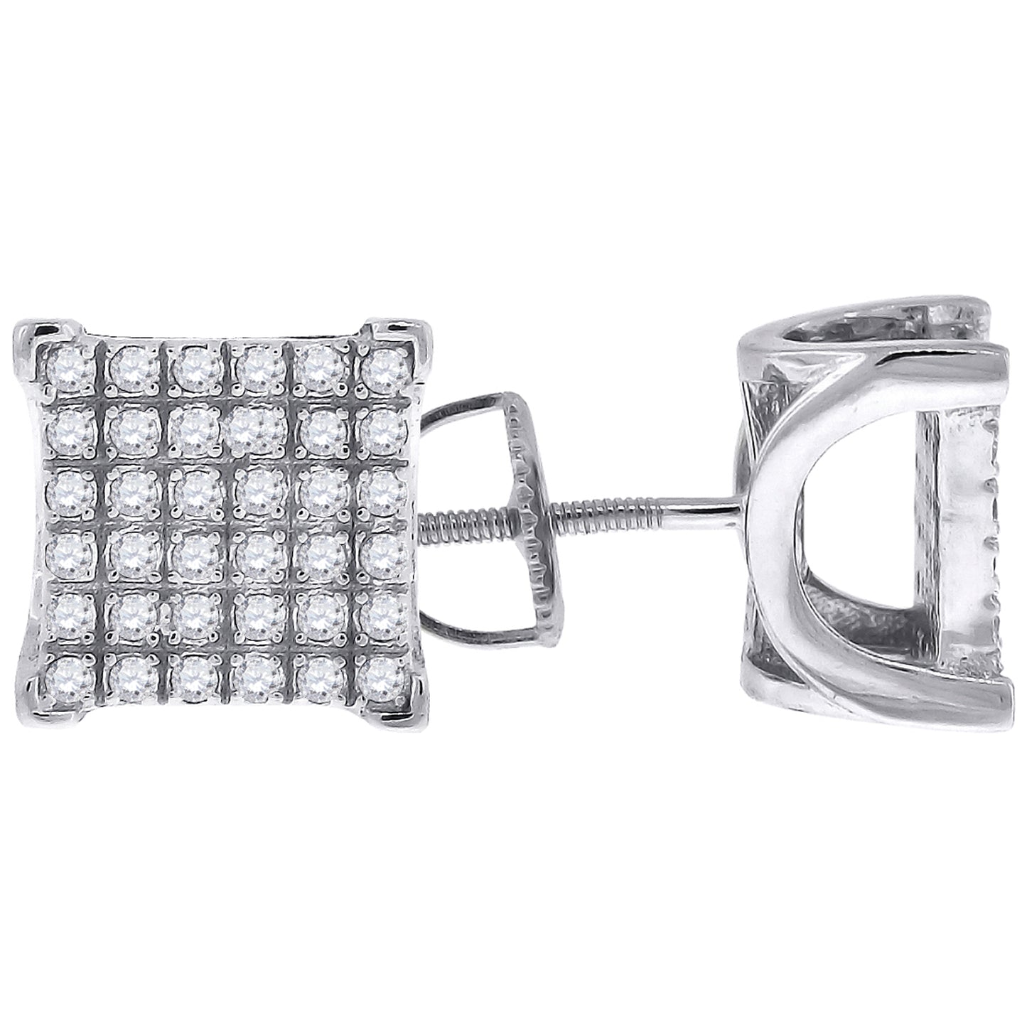 925 White-Cz Earrings