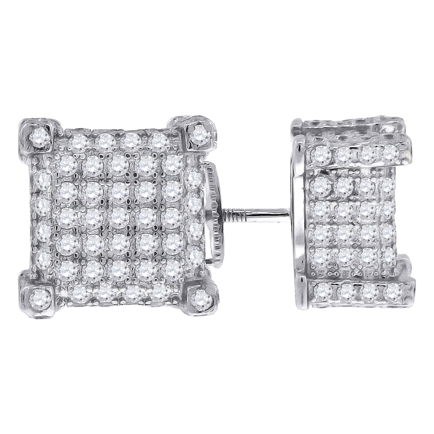 925 White-Cz Earrings
