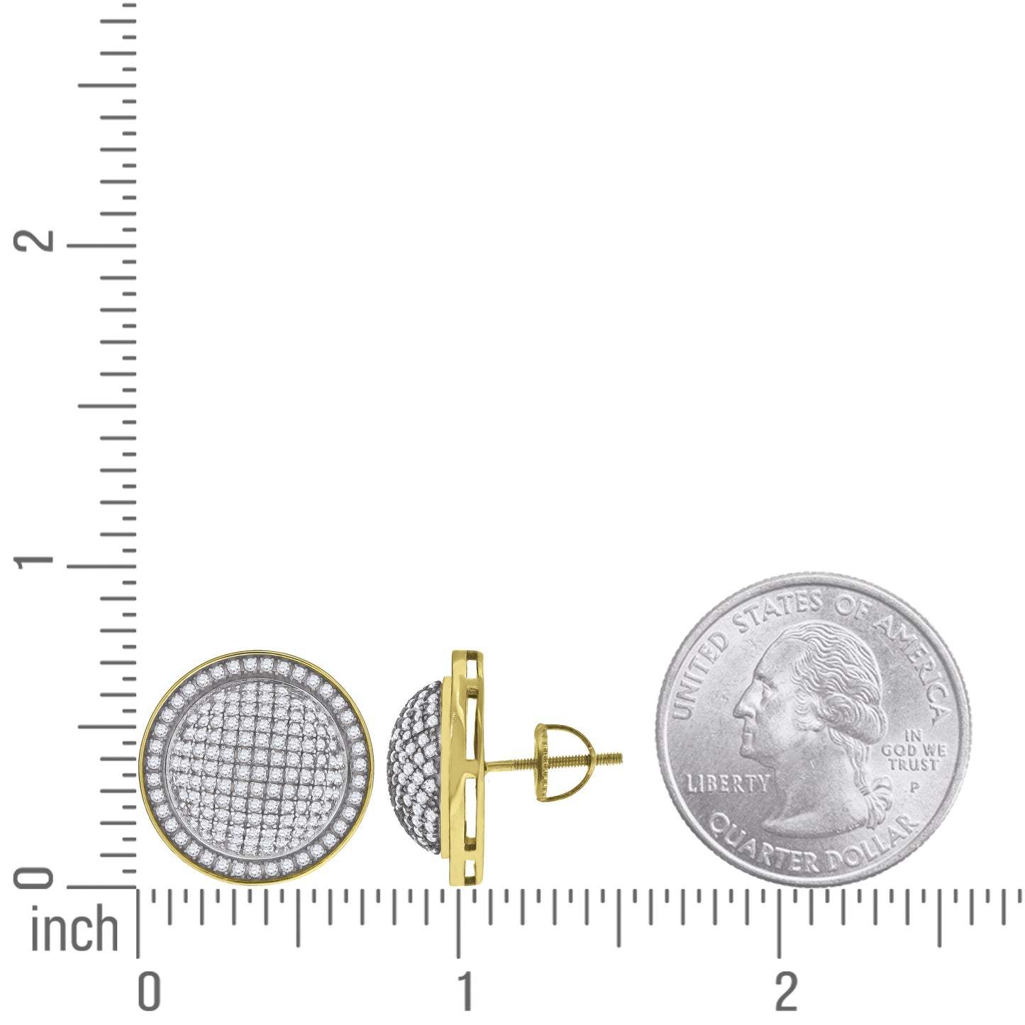 925-Micro Pave Cz Earring