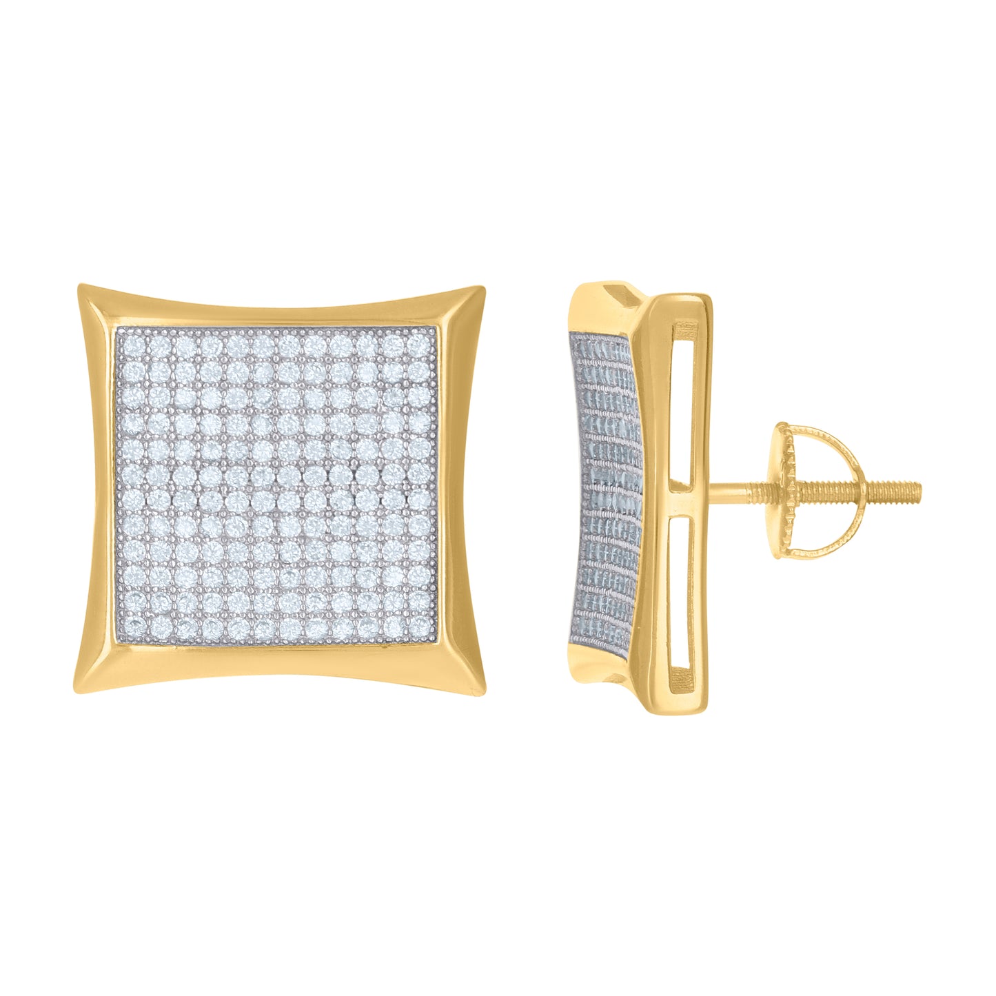 925 Sterling Silver Cz Earrings