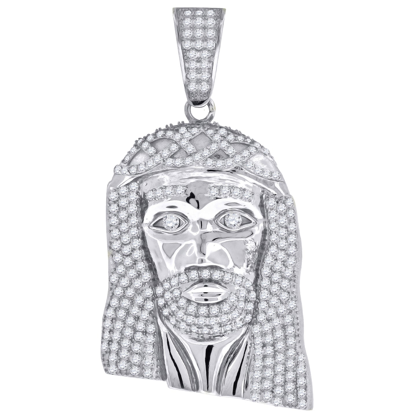 925-Jesus Face Pendant