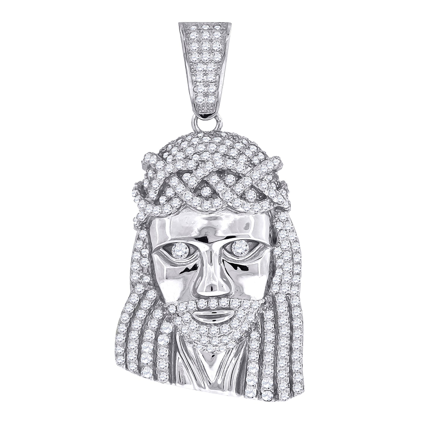 925-Jesus Face Pendant