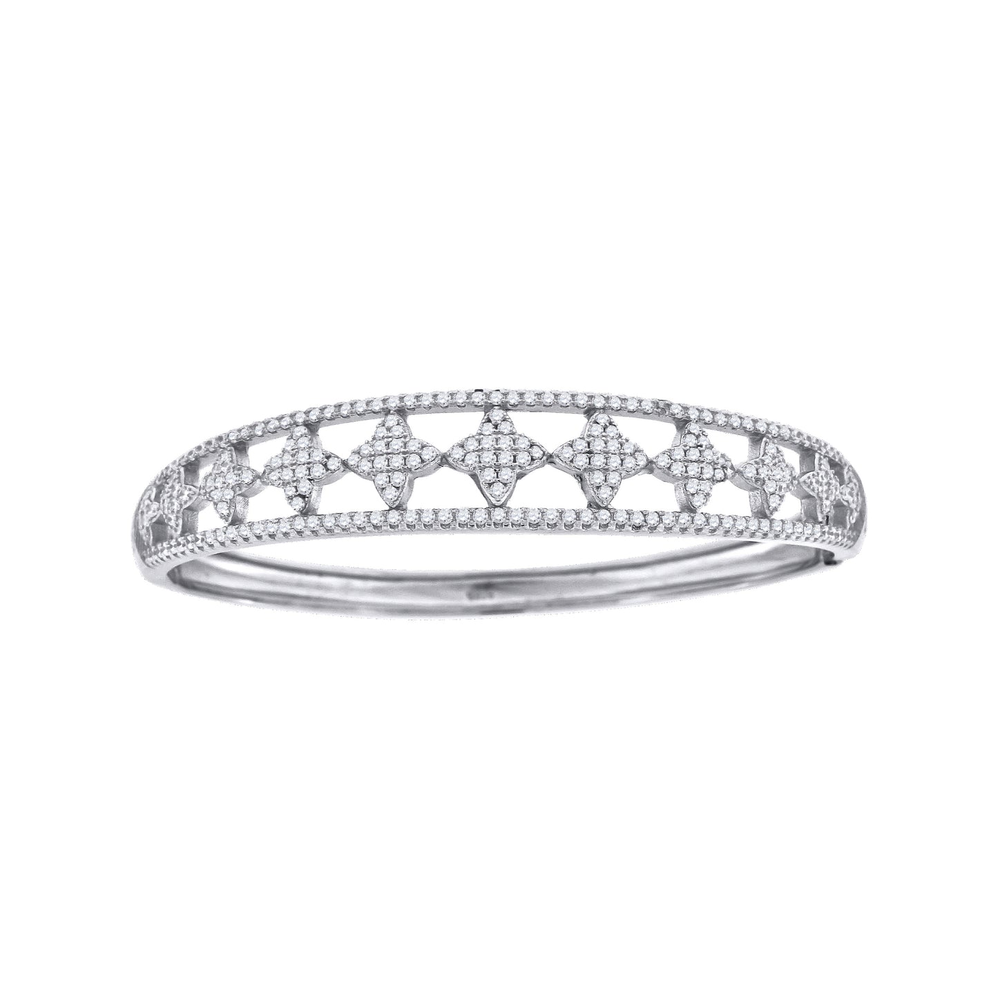 925 Fancy Cz Bangle