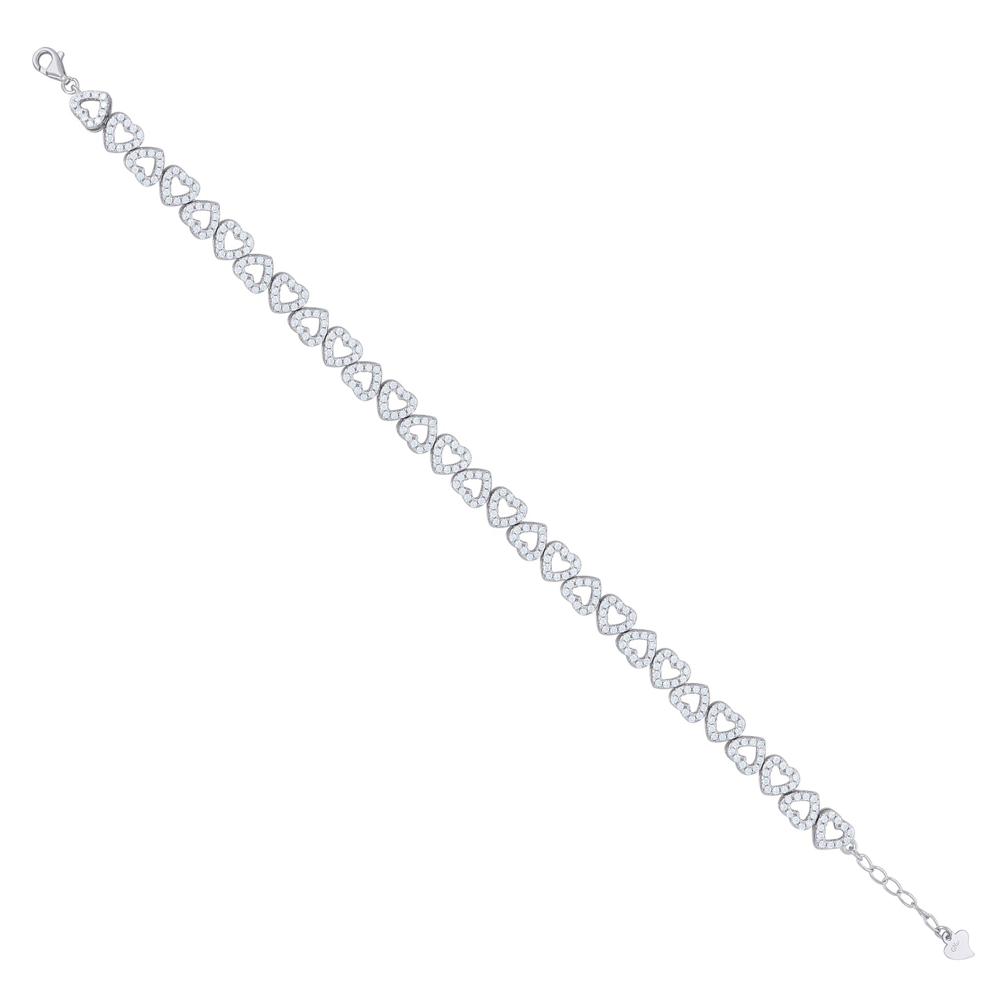 925 Sterling Silver 7.5" Bracelet