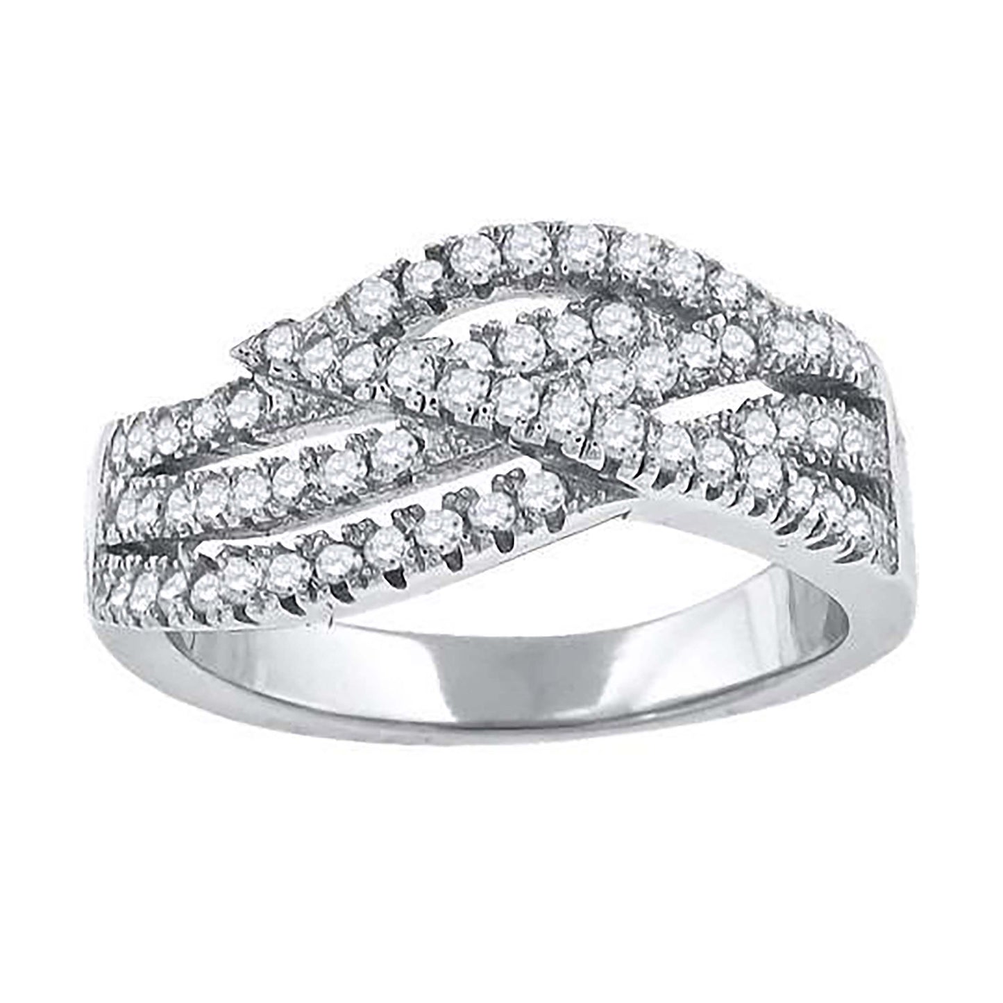 925 Fancy Cz Ring-S6
