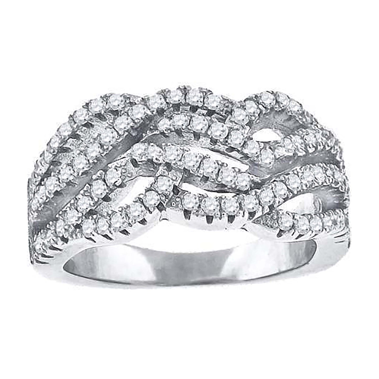 925 Fancy Cz Ring-S6