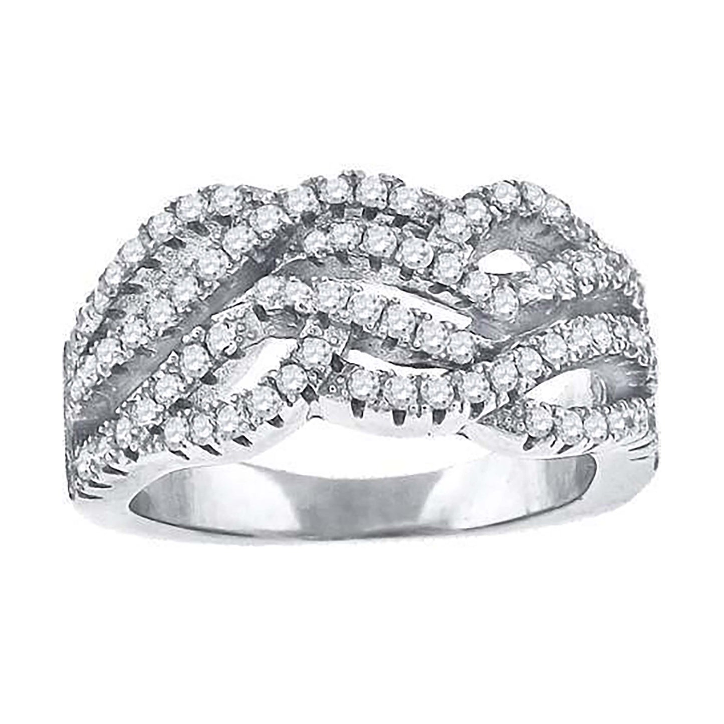 925 Fancy Cz Ring-S6