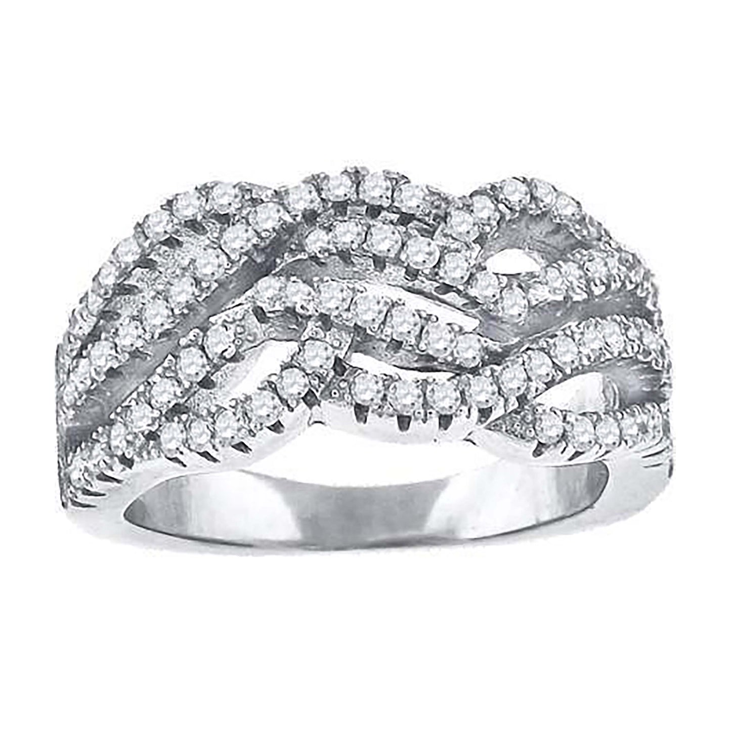925 Fancy Cz Ring-S6