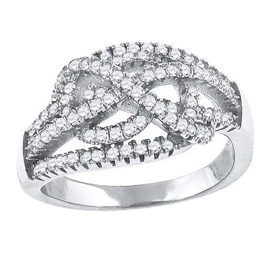925 Fancy Cz Ring-S6