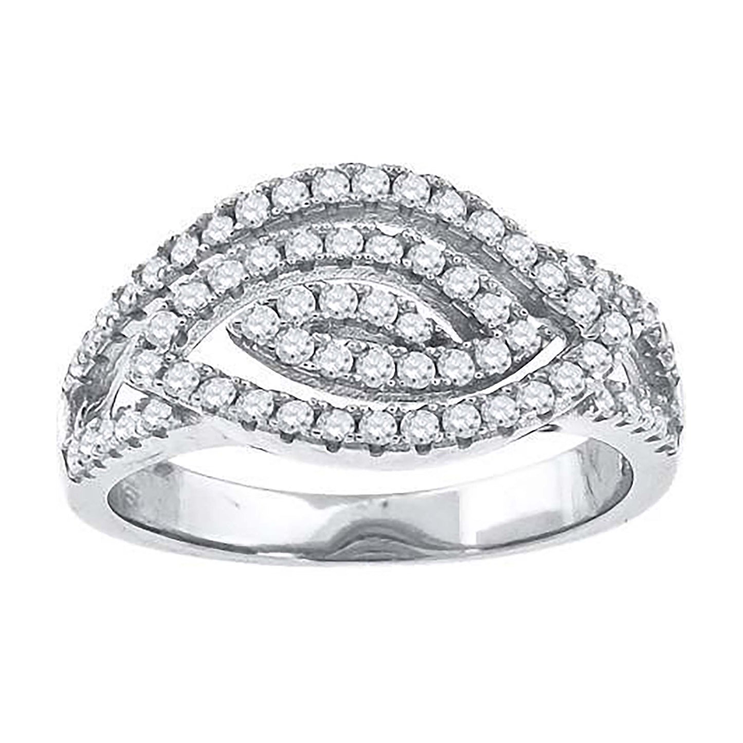 925 Fancy Cz Ring-S6
