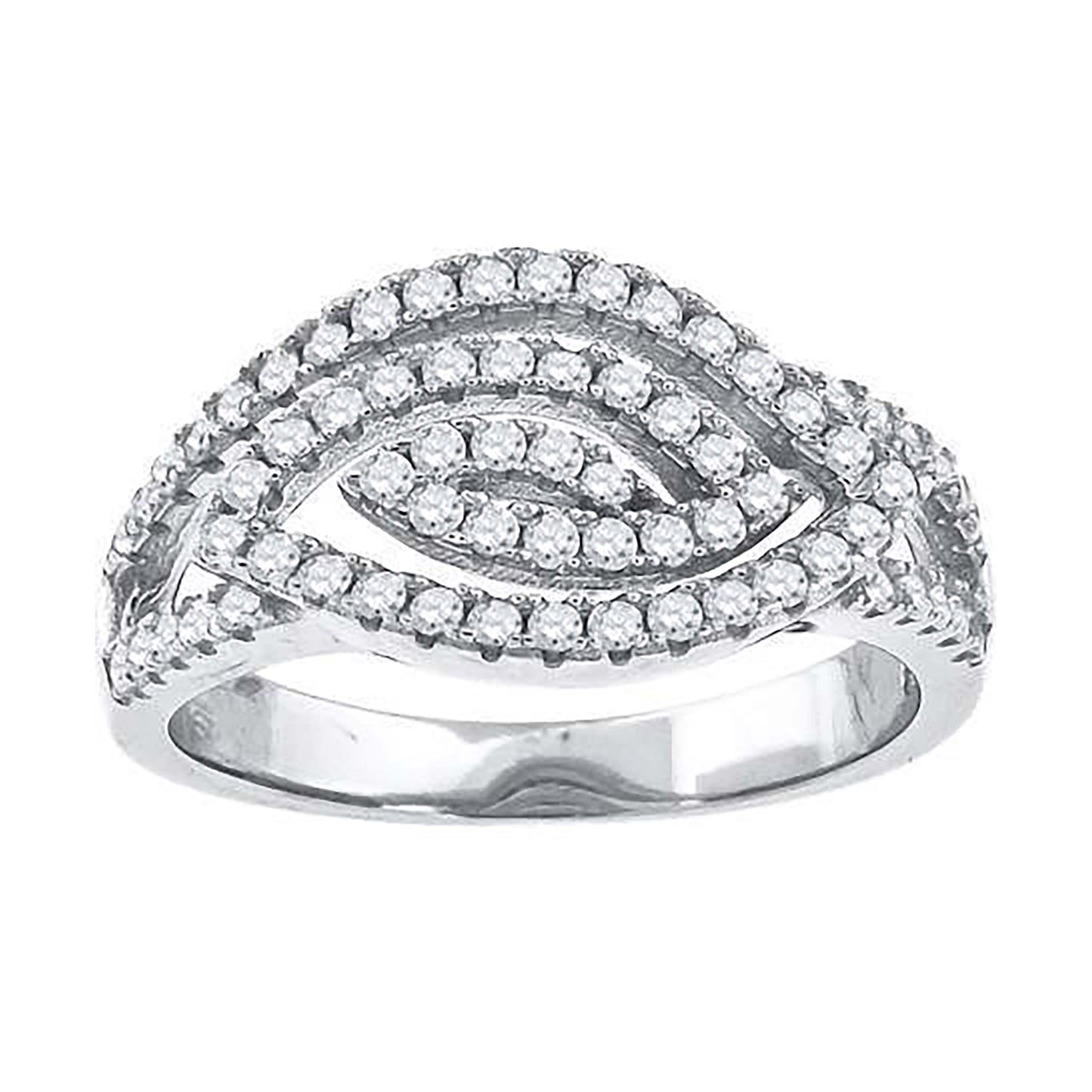 925 Fancy Cz Ring-S6
