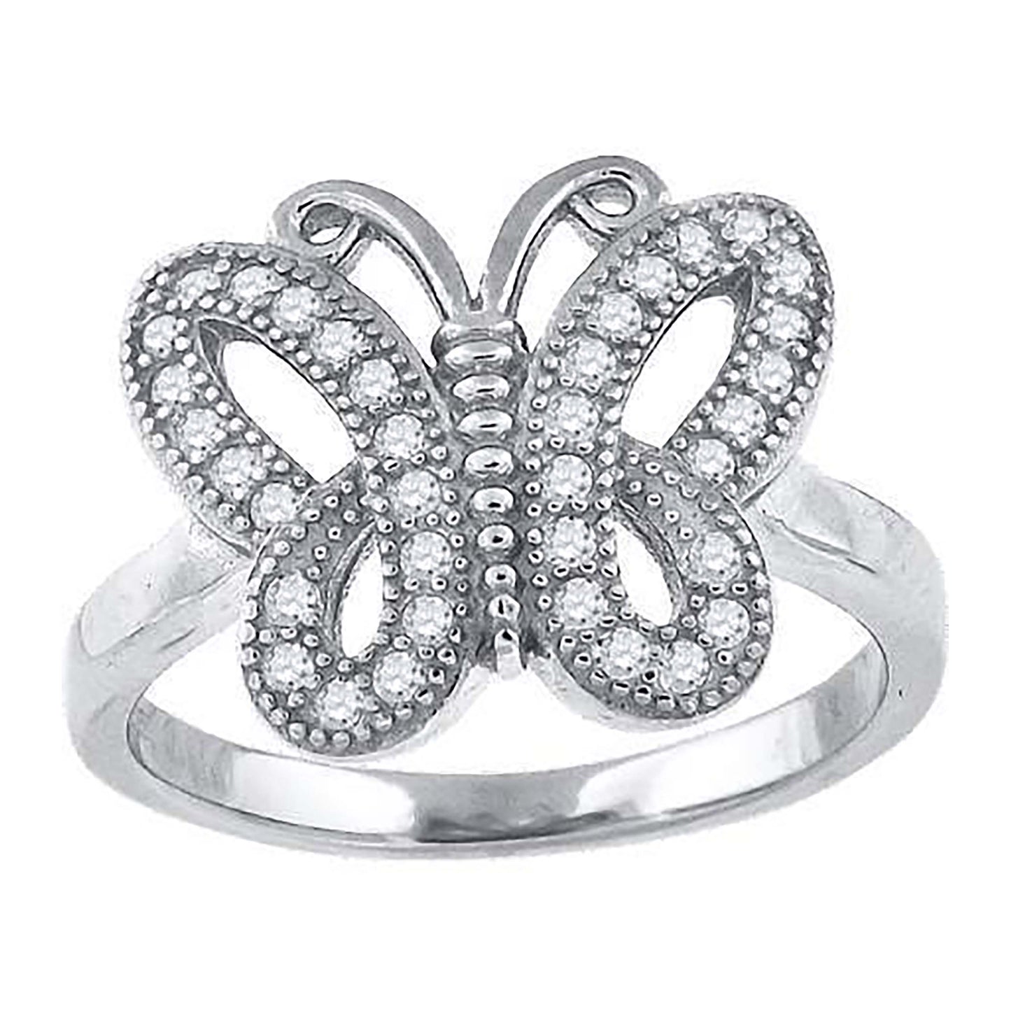 925 Fancy Cz Ring-S6