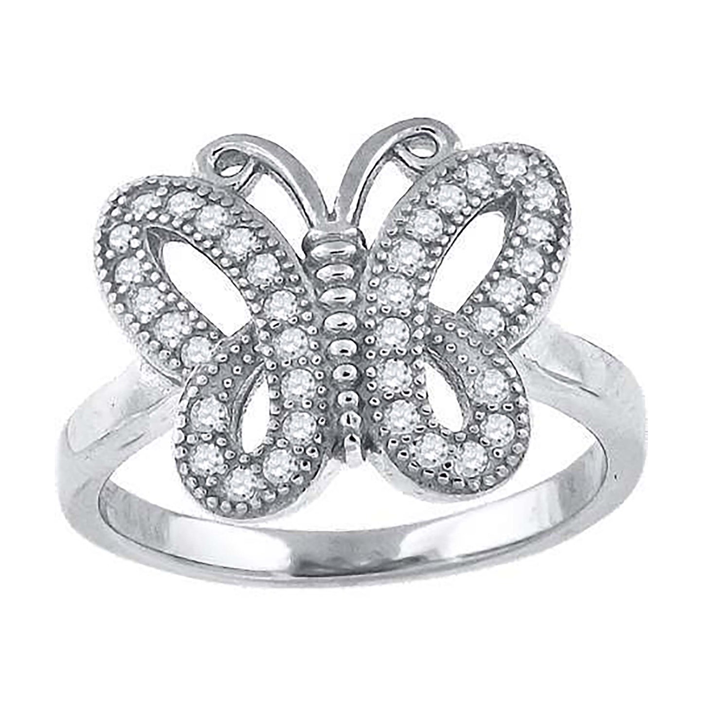 925 Fancy Cz Ring-S6