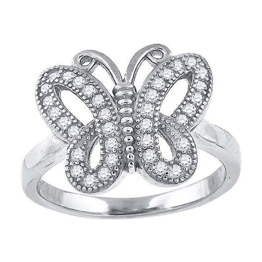 925 Fancy Cz Ring-S6