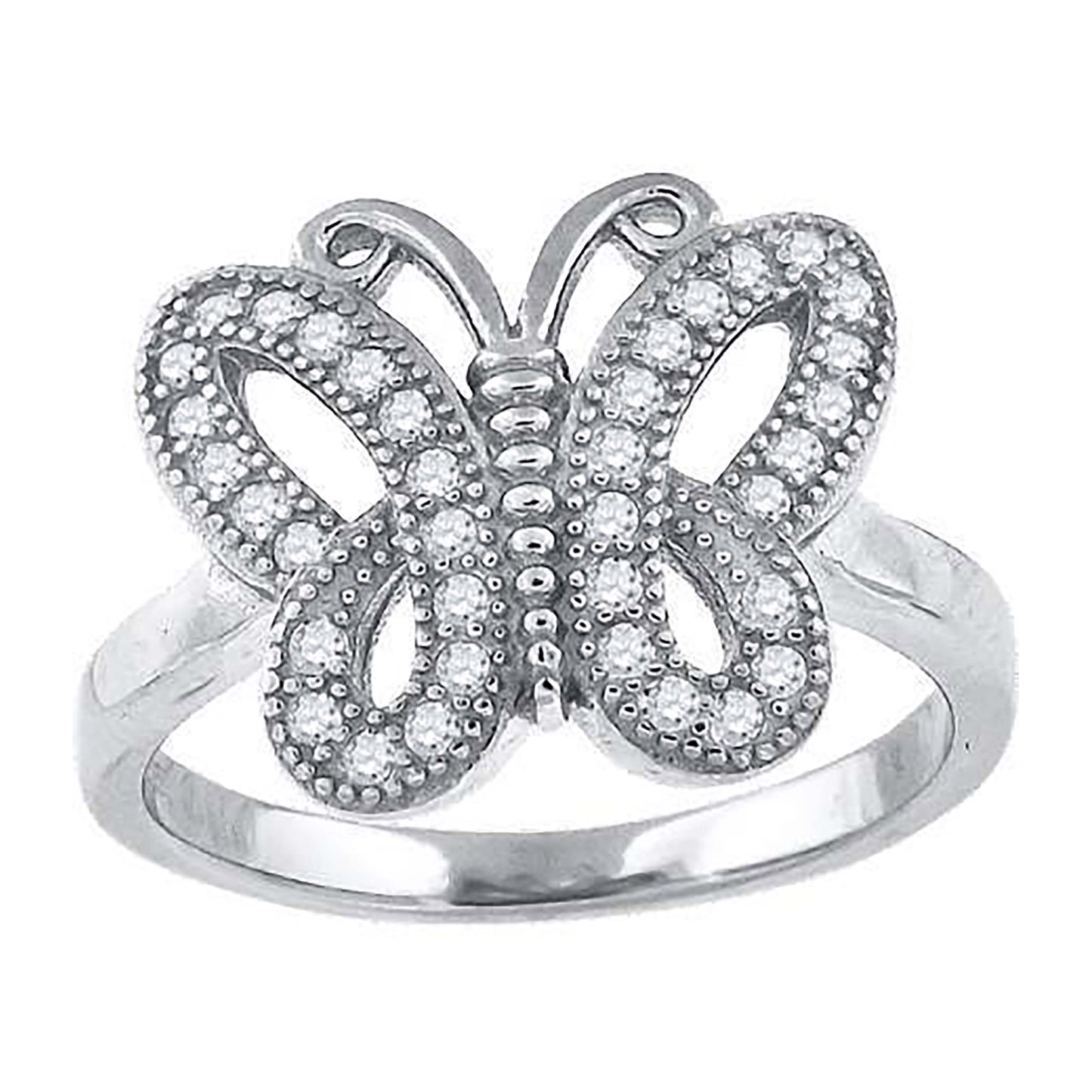 925 Fancy Cz Ring-S6