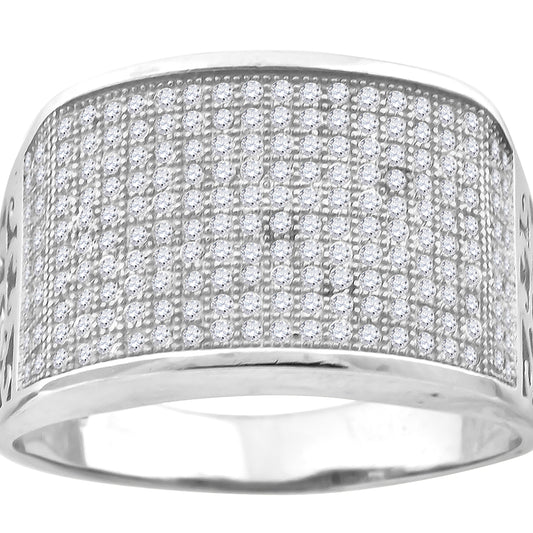 925 Micro-Pave Ring-S9