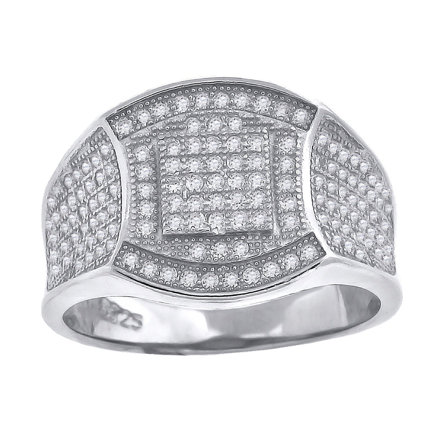925 Micro-Pave Ring-S9