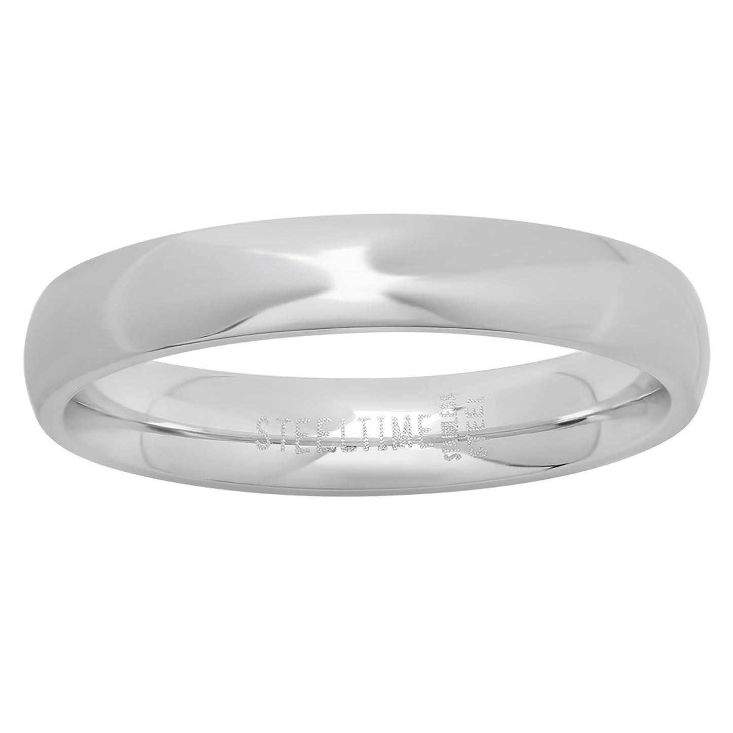 Stainless Steel 4mm Ring-Sz5