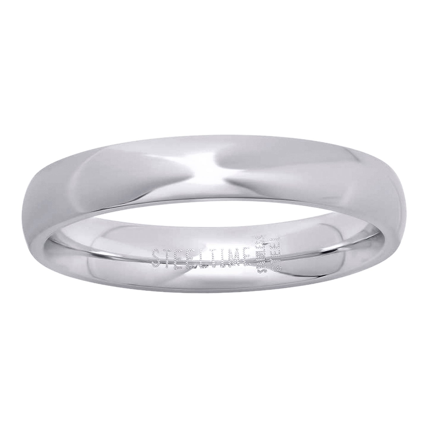 Stainless Steel 4mm Ring-Sz5