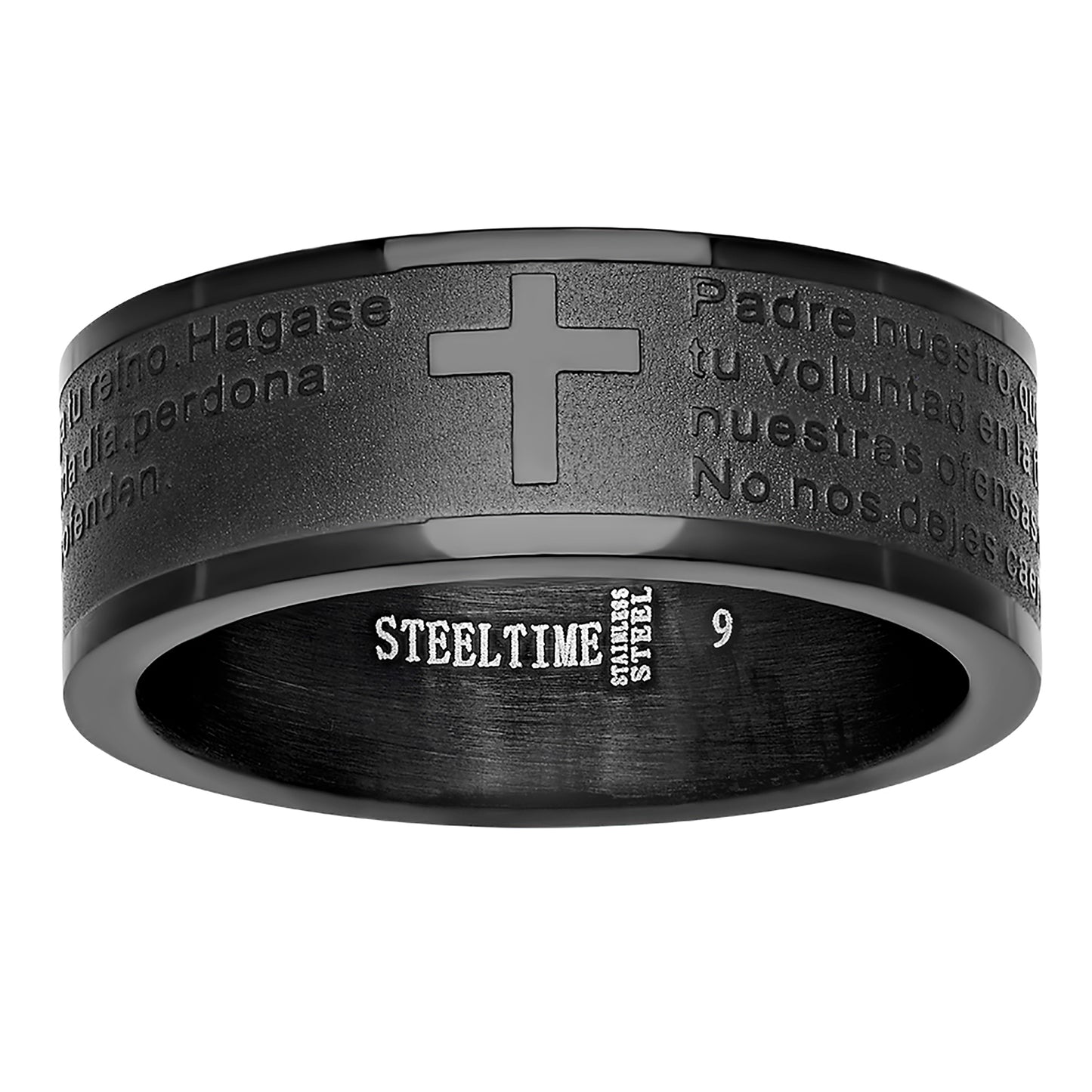 Stainless Steel Ring Sz9