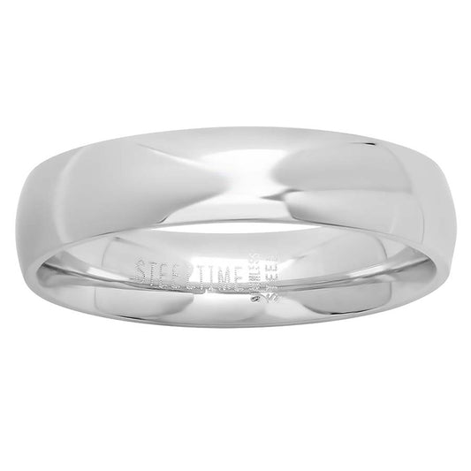 Stainless Steel-Ring 6mm-Sz5