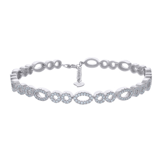 925 Cz Fashion Bracelet