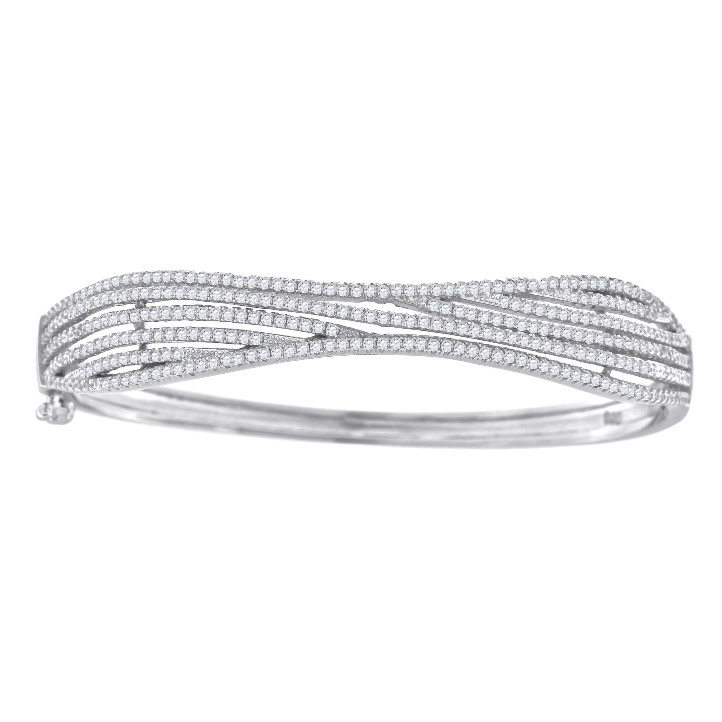 925 Cz Fashion Bangle