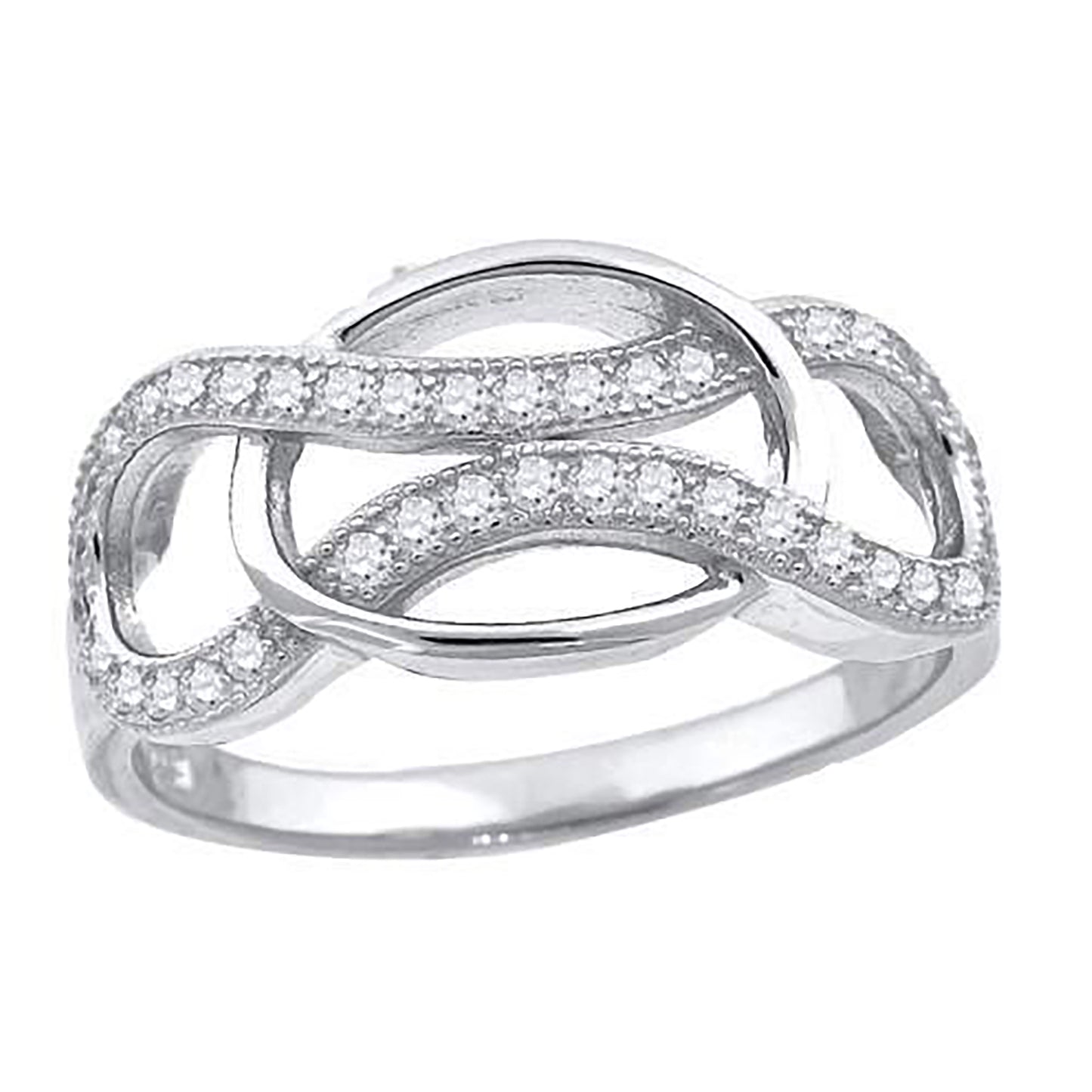 925-Cz Fashion Ring-Sz6