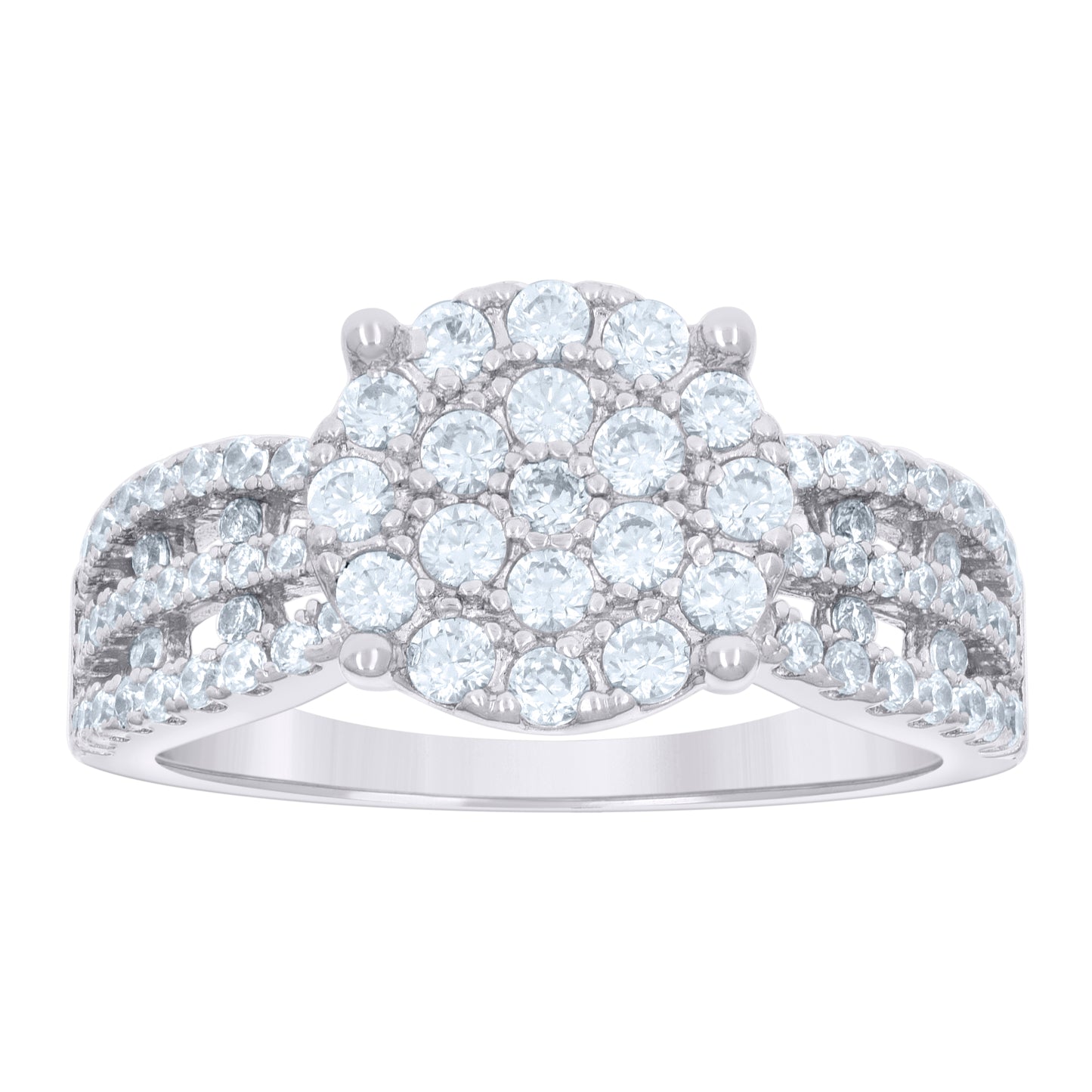 925-Cz Fashion Ring-Sz6