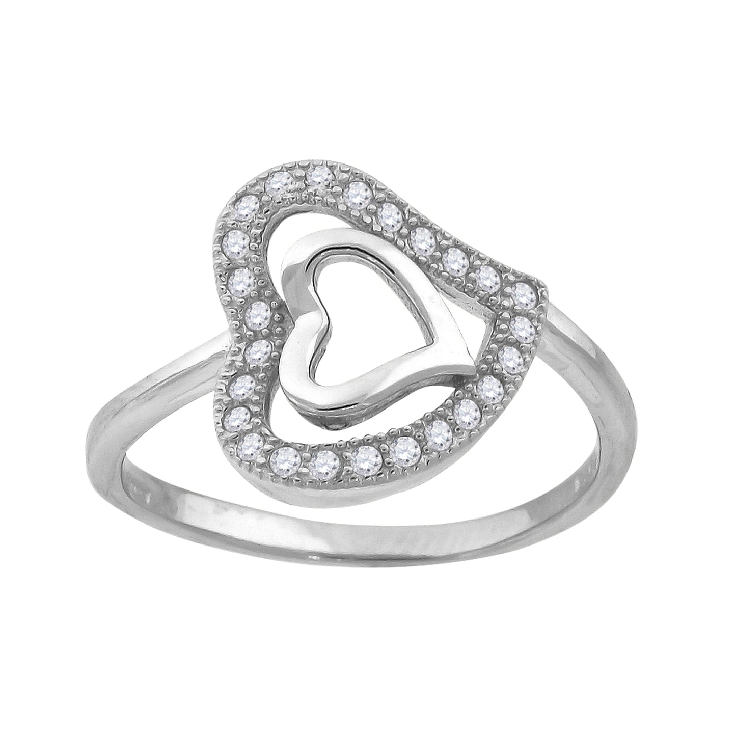 925-Cz Fashion Ring-Sz6