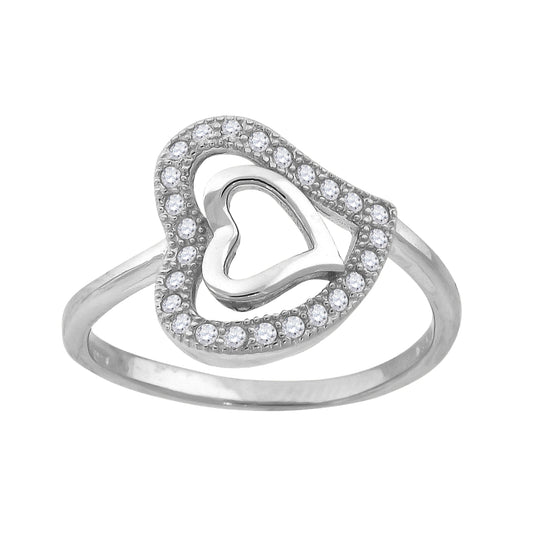 925-Cz Fashion Ring-Sz6
