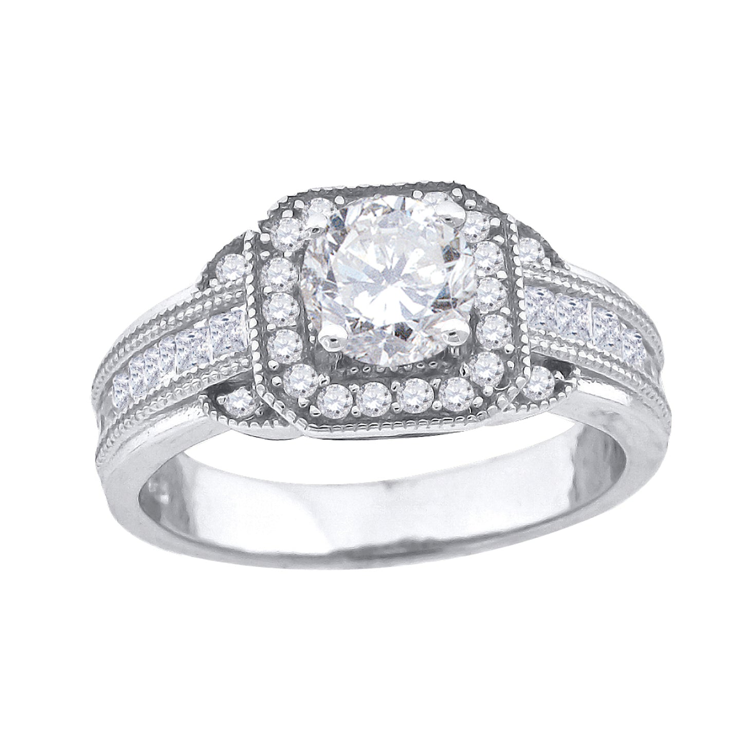 925-Cz Fashion Ring-Sz6