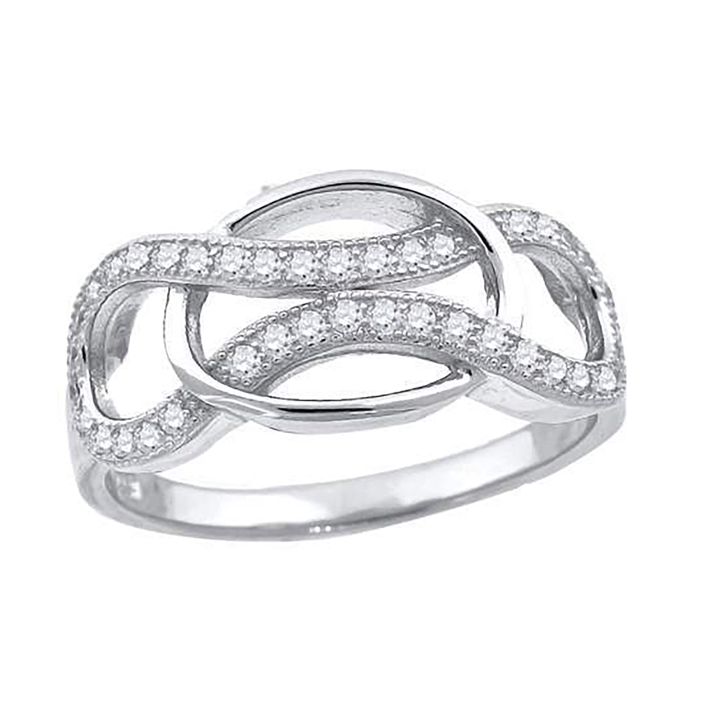 925-Cz Fashion Ring-Sz6