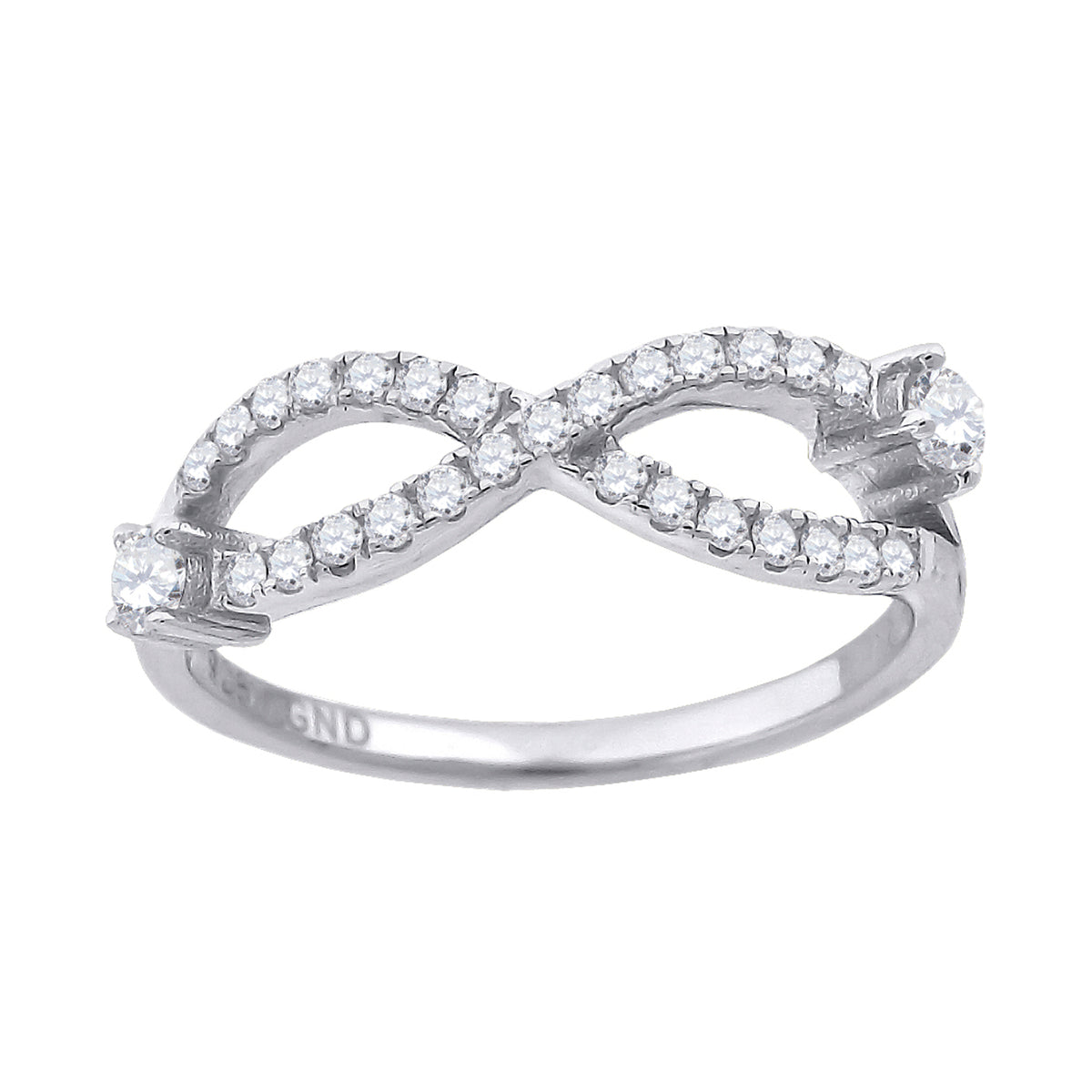 925-Cz Fashion Ring-Sz6